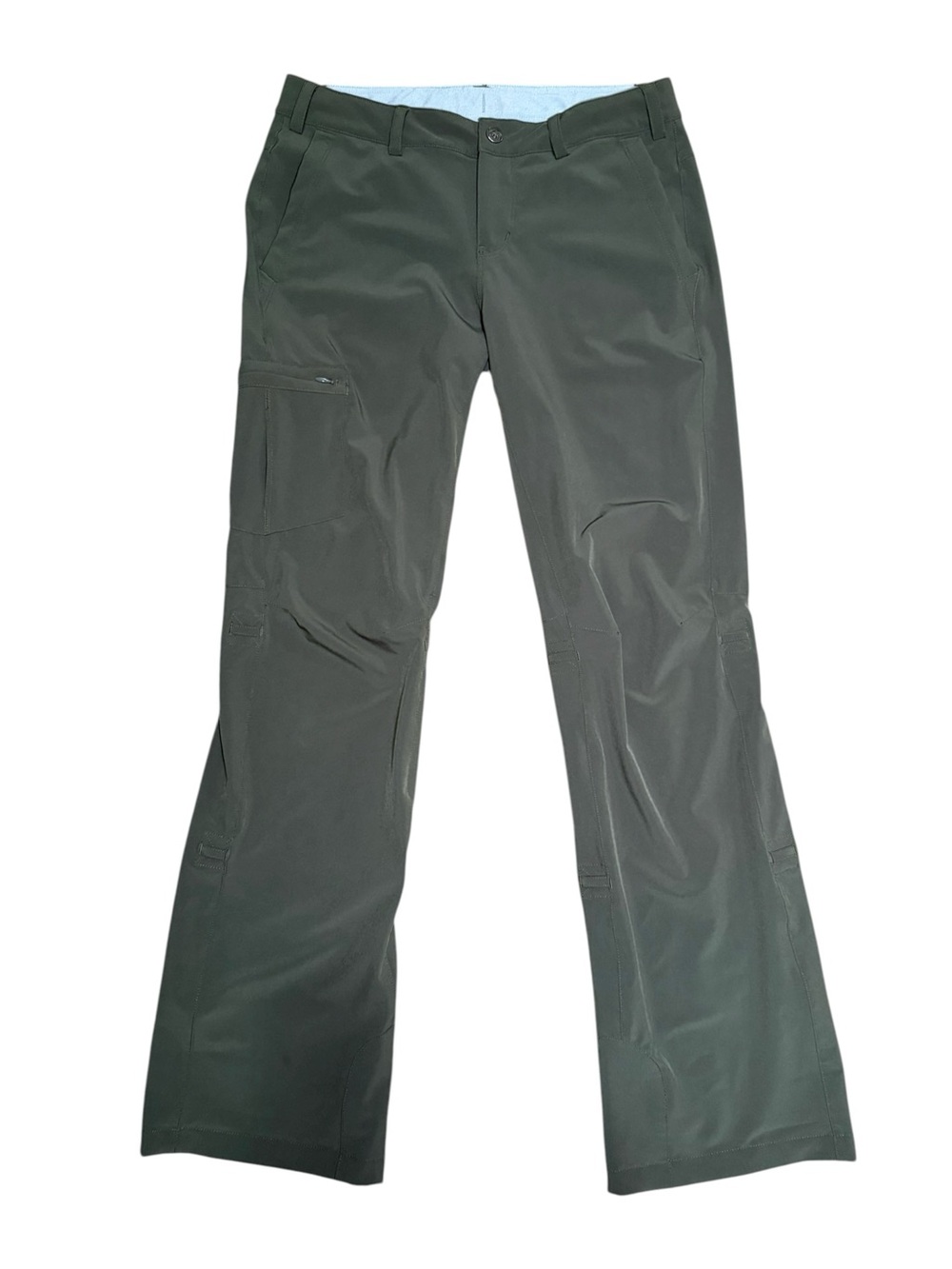 REI Co-op Women's Olive Green Roll-Up Capri Hiking Pants Bootcut - Size 4